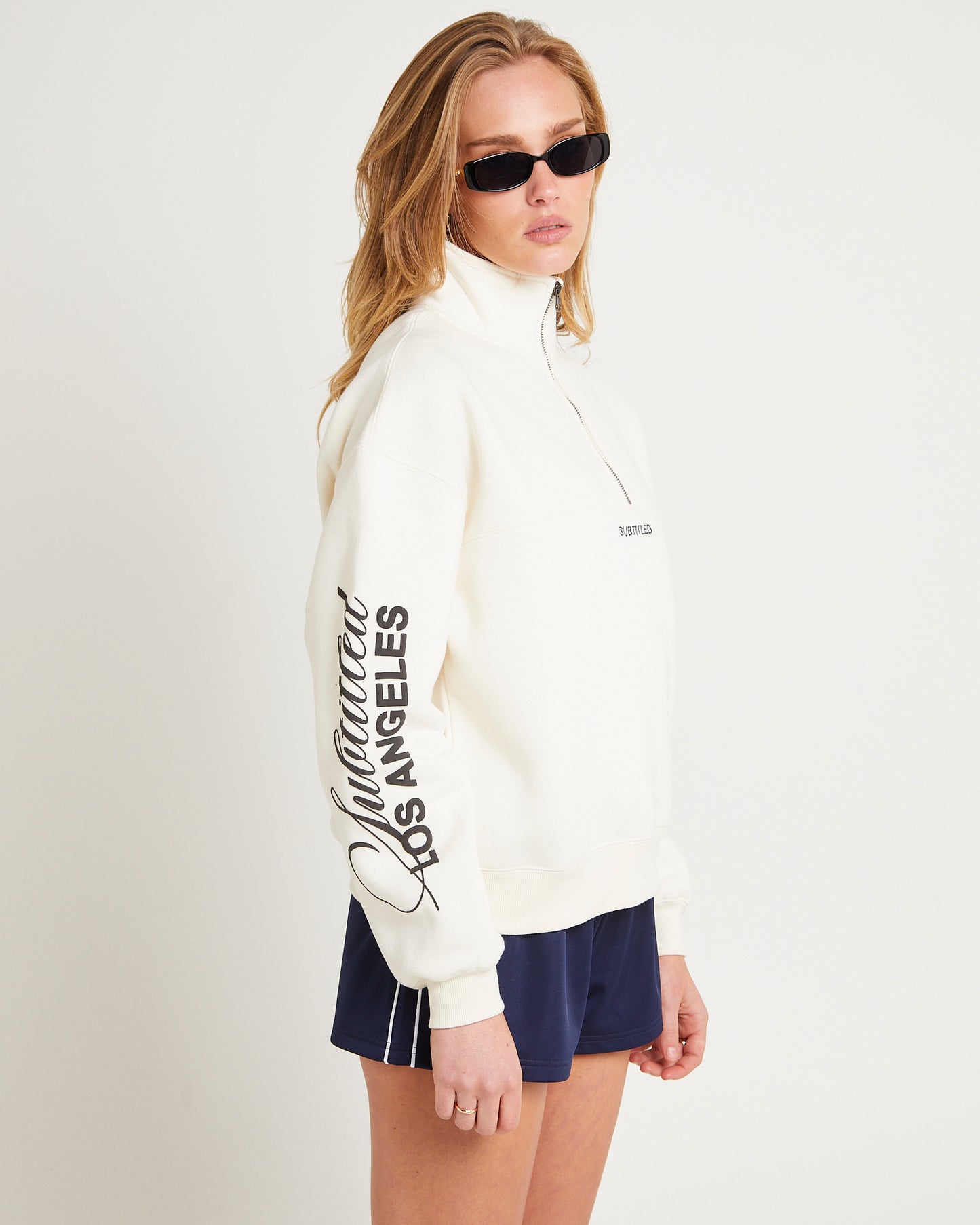 Los Angeles Quarter Zip Jumper