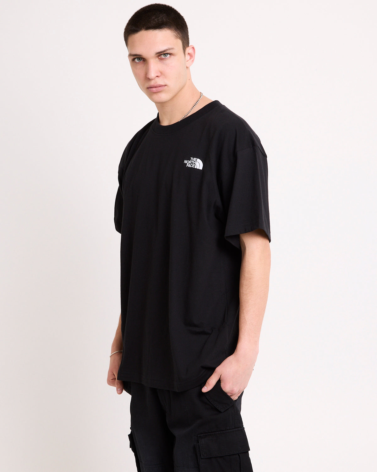 Men’s Short-Sleeve Evolution Box Fit T-Shirt TNF BLACK