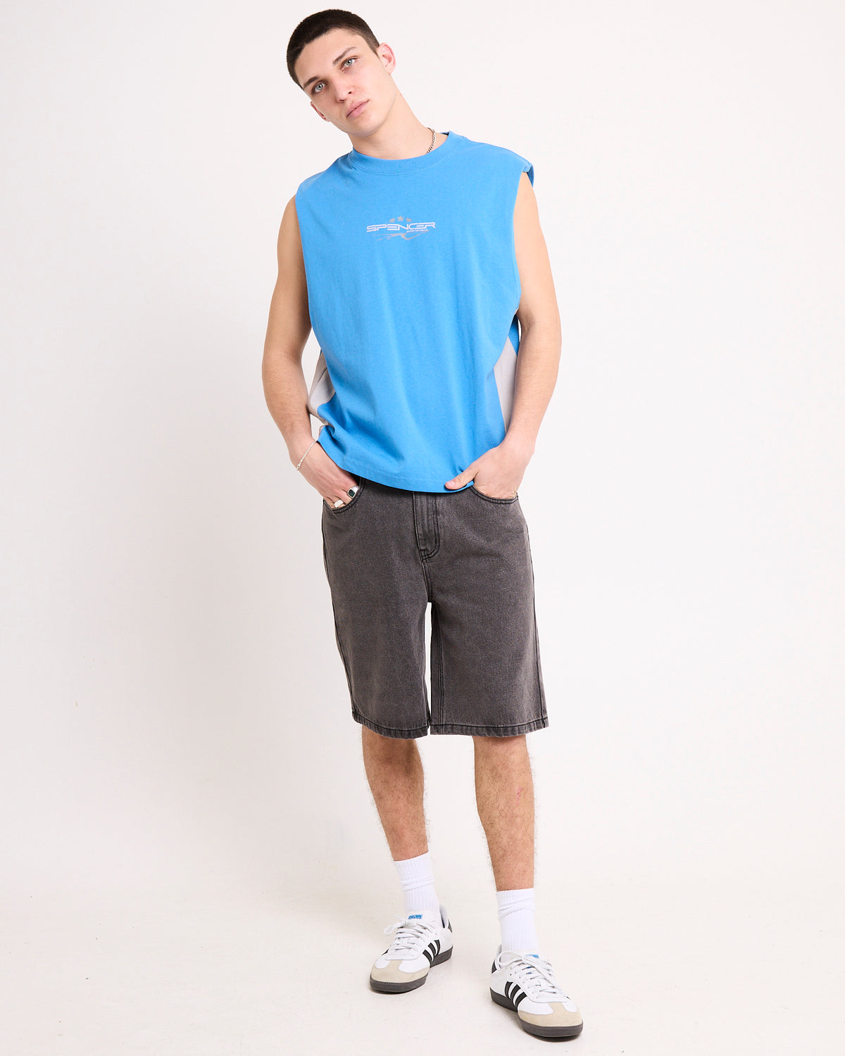 Tech Panelled Tank Top
