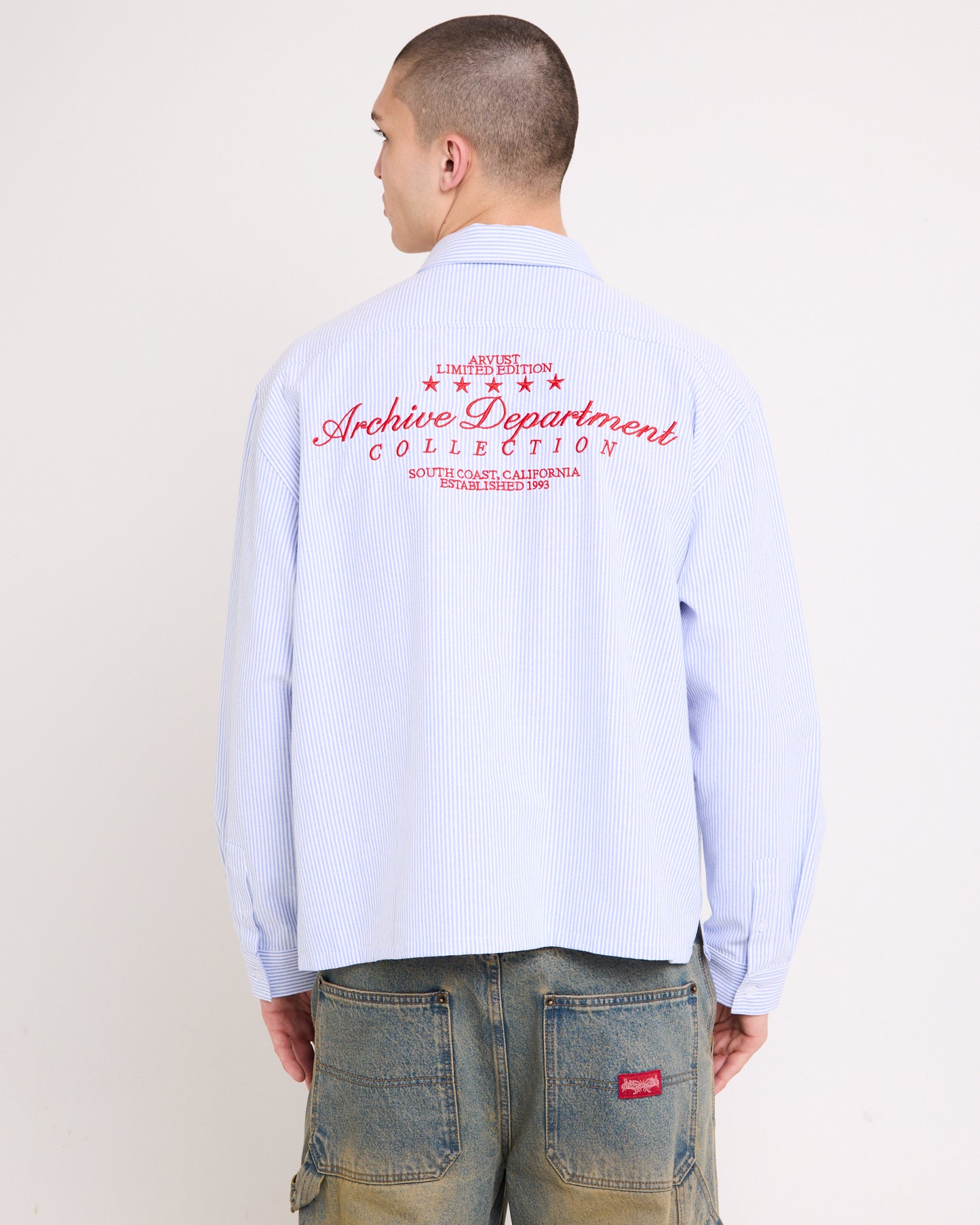 Archive Long Sleeve Cropped Shirt
