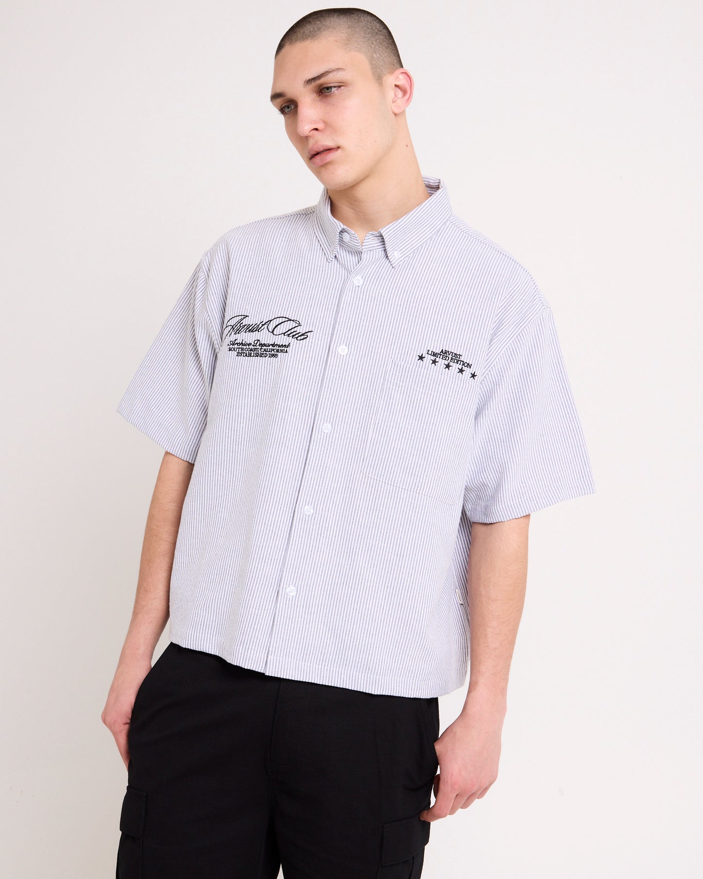 Archive Cropped Short Sleeve Shirt