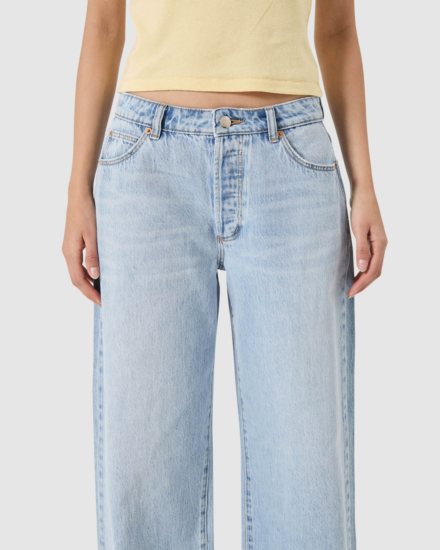 Kate Baggy Denim Jeans Breezy Blue