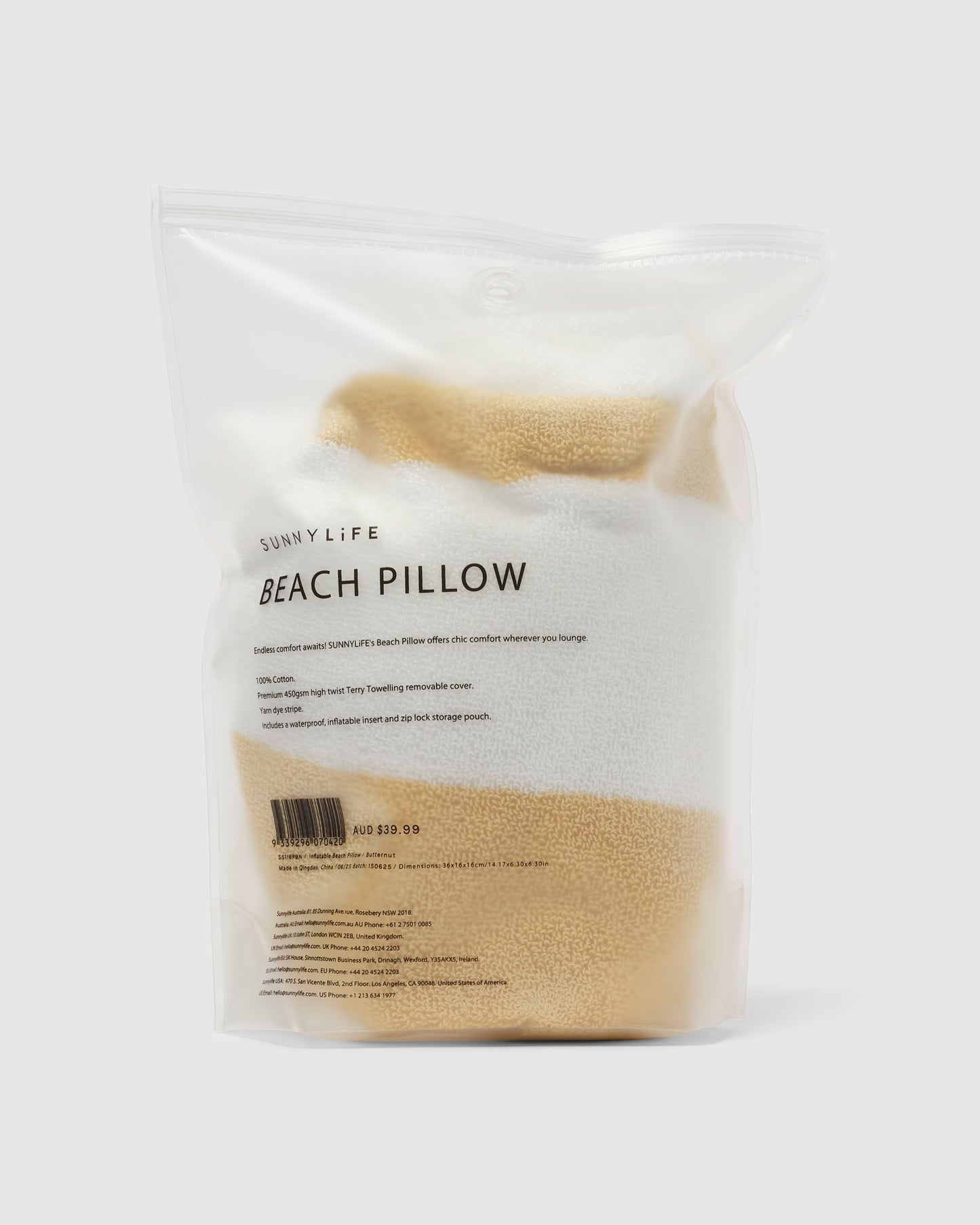 Inflatable Beach Pillow