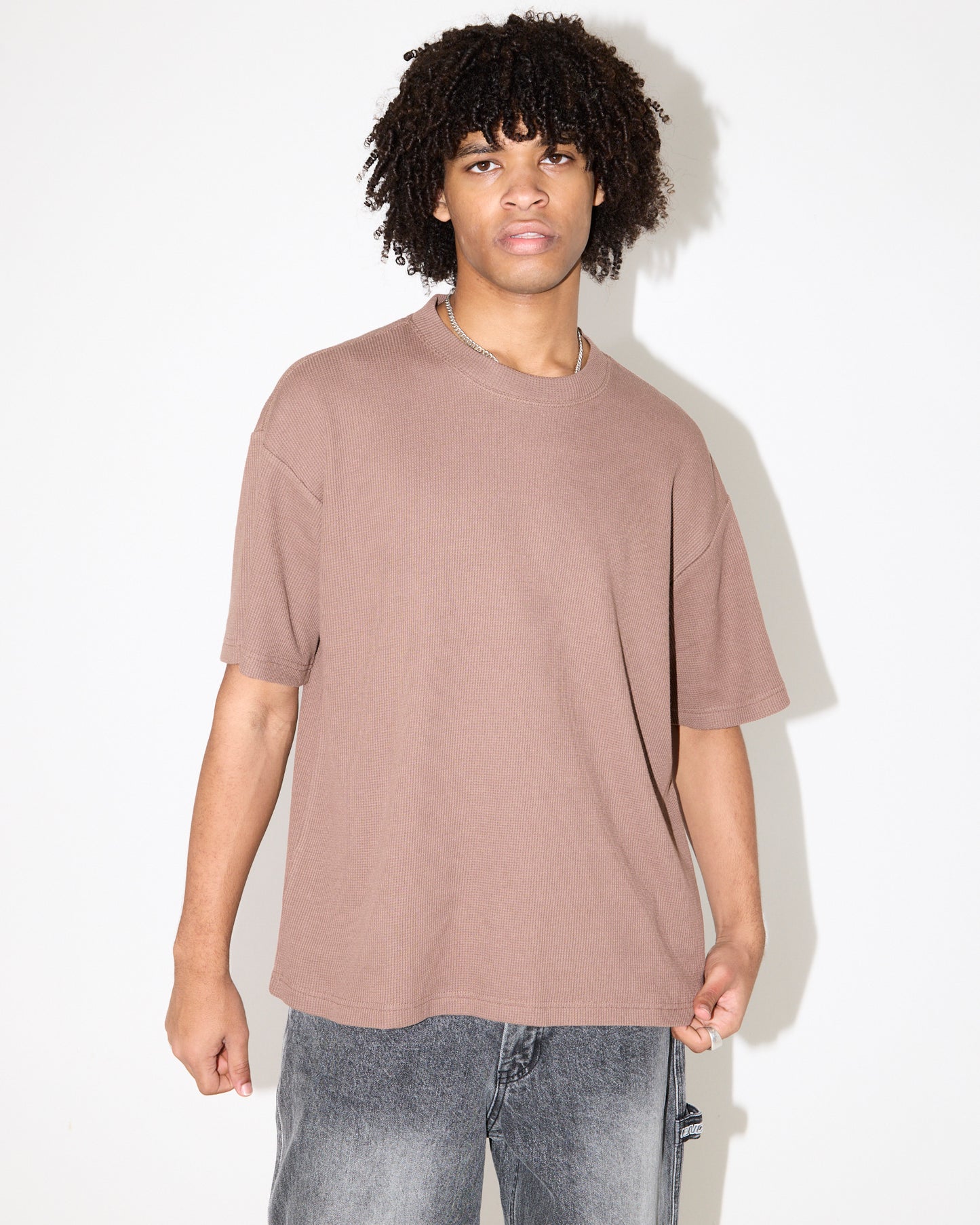 Waffle Crop T-Shirt