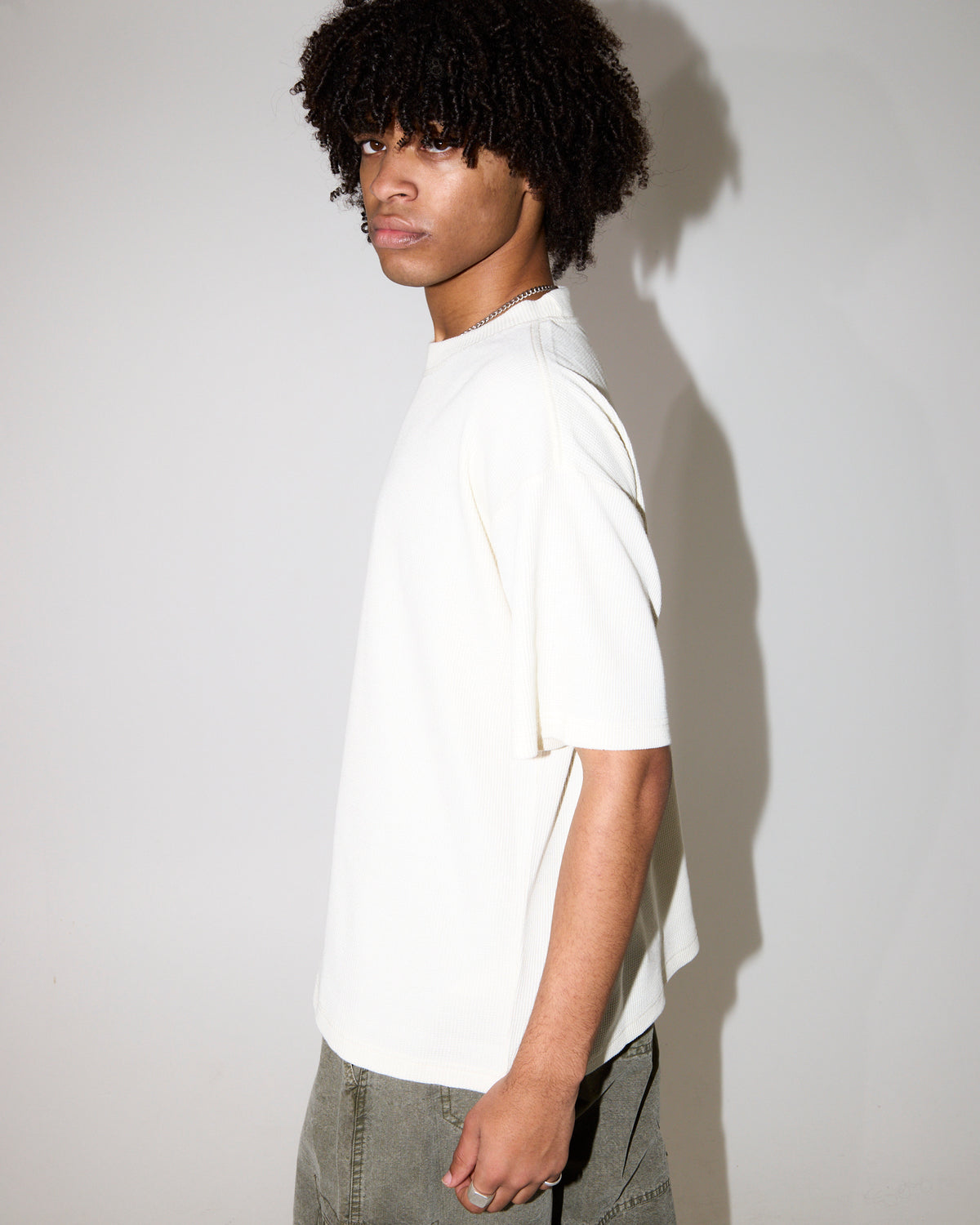 Waffle Crop T-Shirt