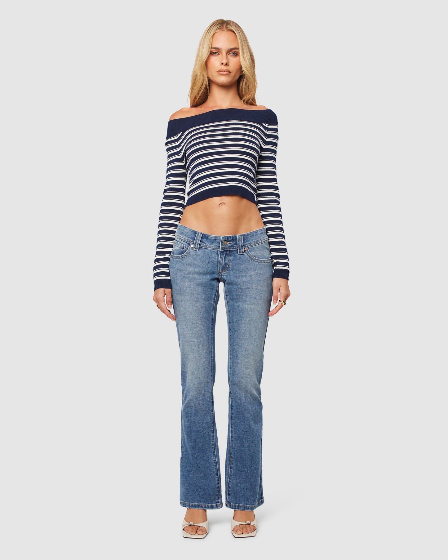 00 Super Low Kick Denim Jeans Shannon