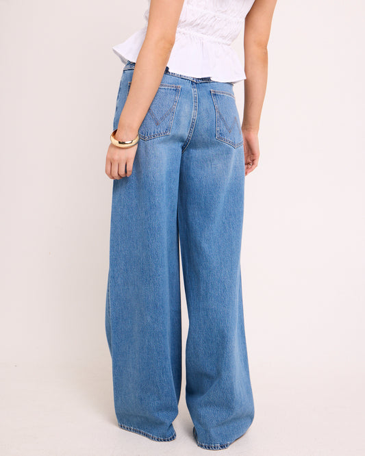Mid Stevie Relaxed Denim Jeans DETROIT FADE
