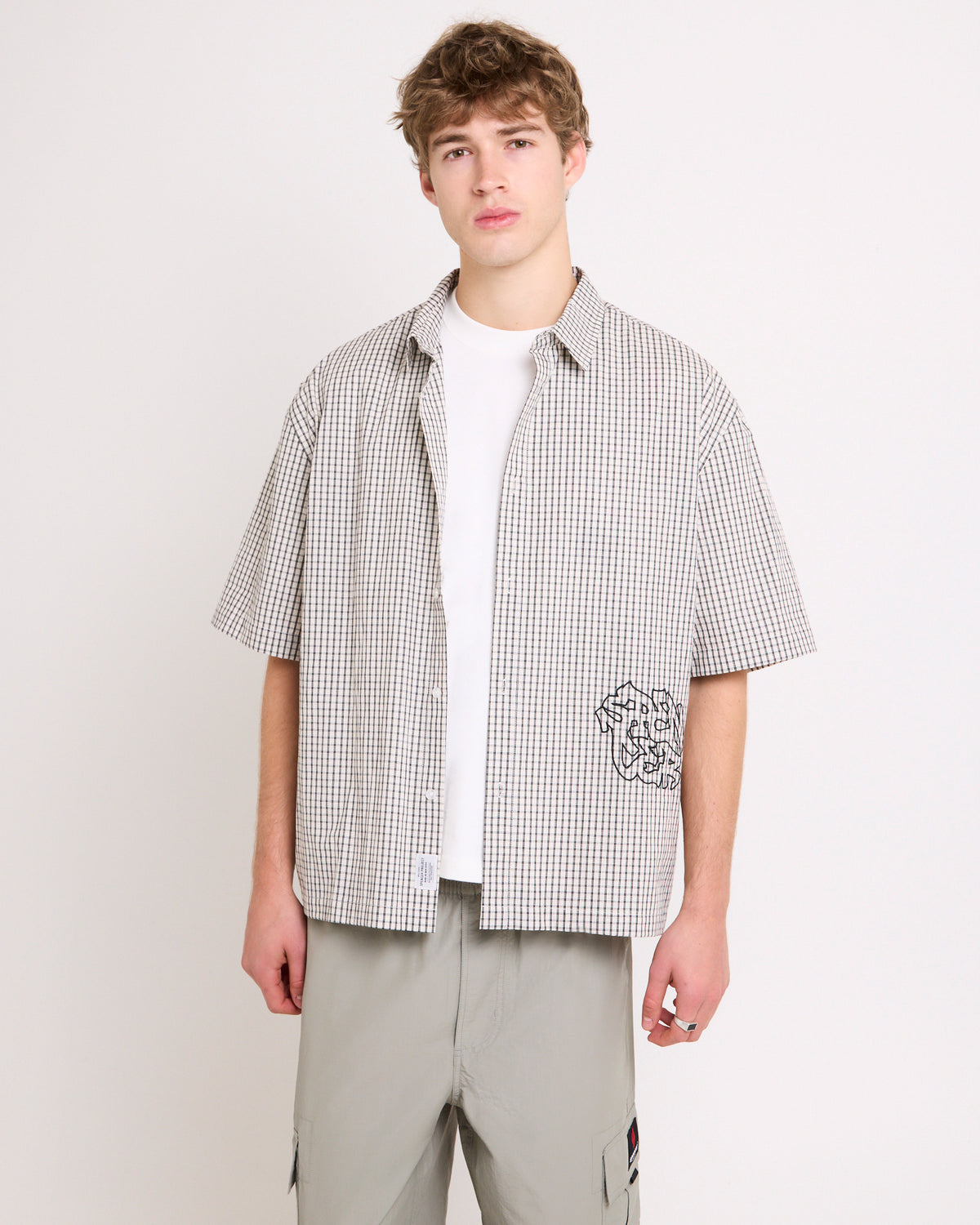Marge Short Sleeve Shirt WHITE