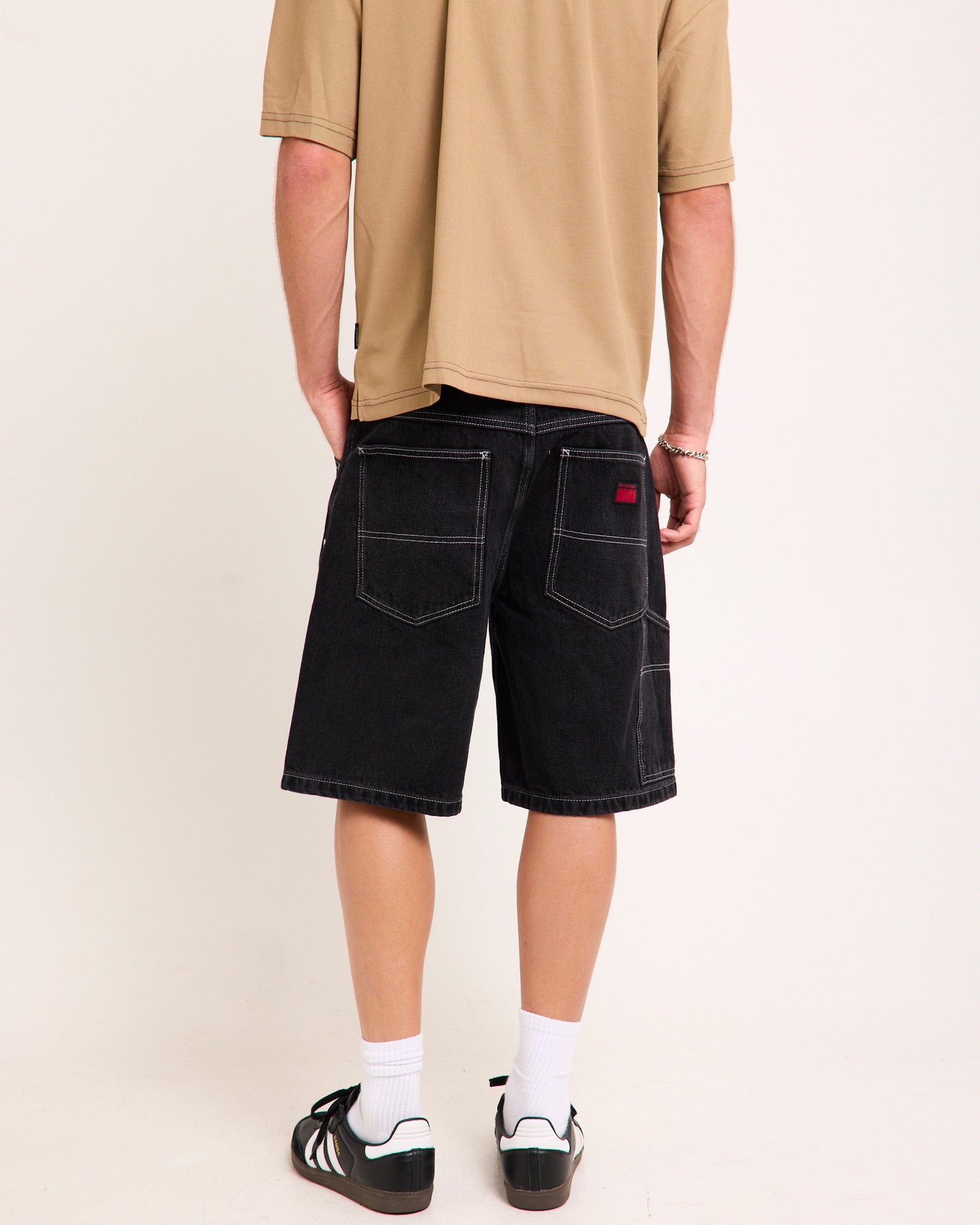 A5 Carpenter Denim Shorts Lachy