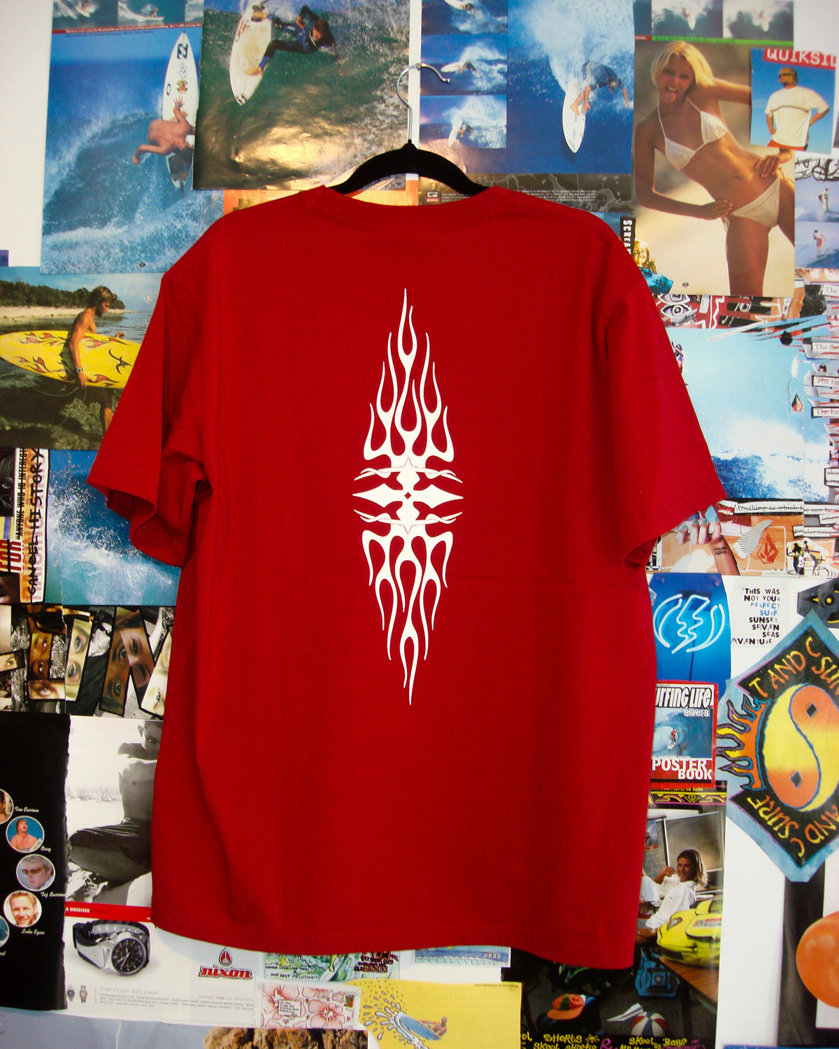 Stacked Short Sleeve T-Shirt RED