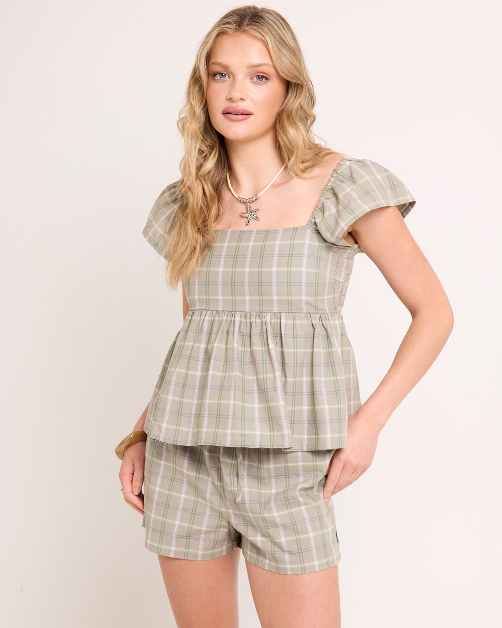 Scout Check Top – General Pants Co.