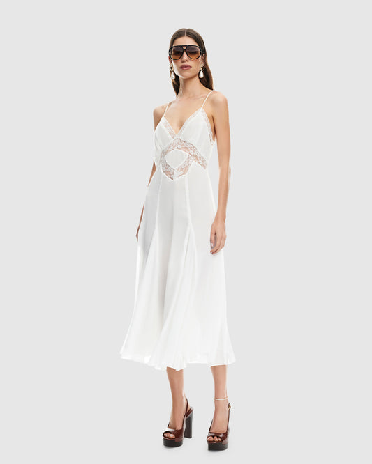 Harmony Midi Dress PEARL