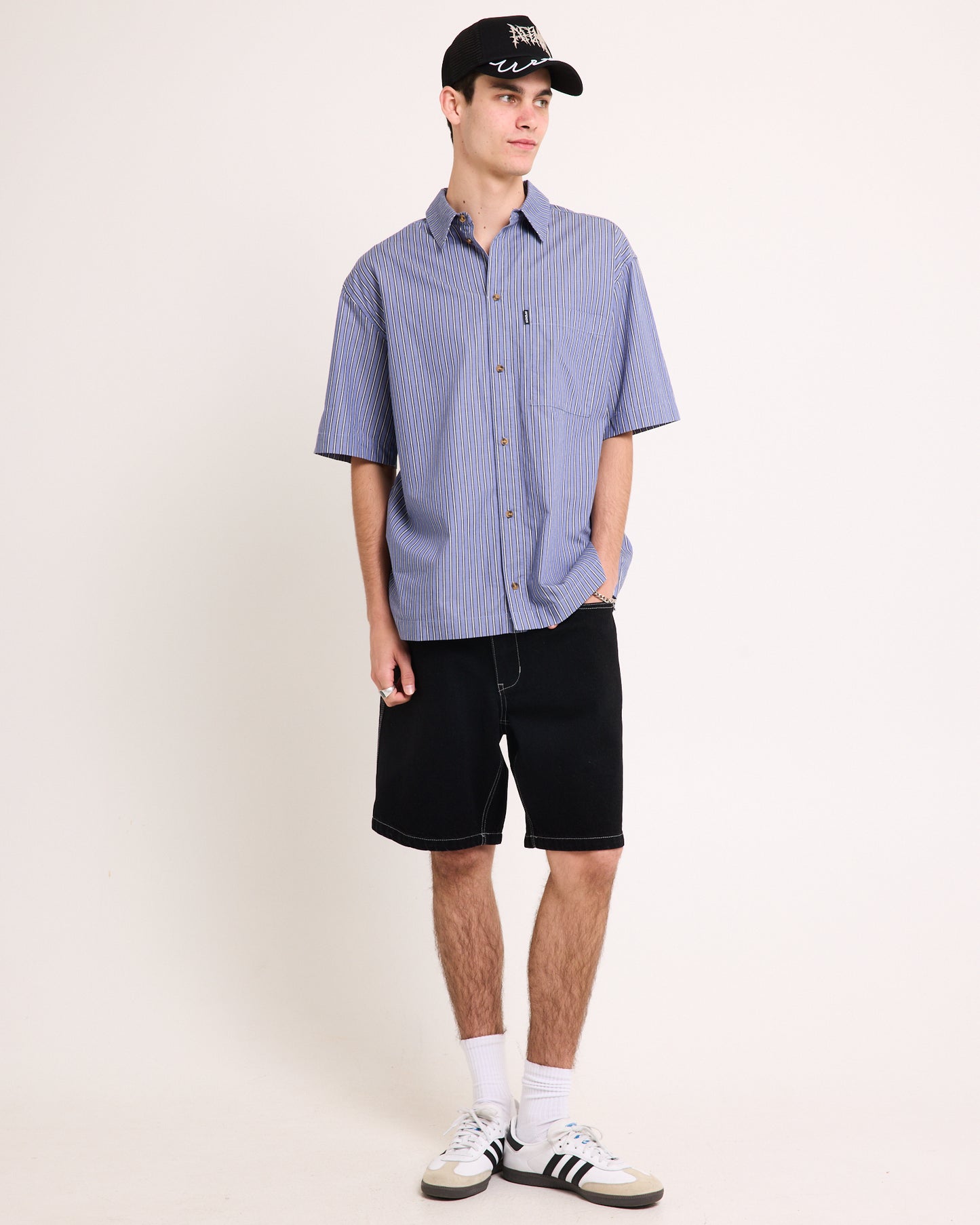 Shipwreck Stripe Short Sleeve Shirt