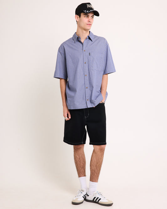 Shipwreck Stripe Short Sleeve Shirt MARLIN