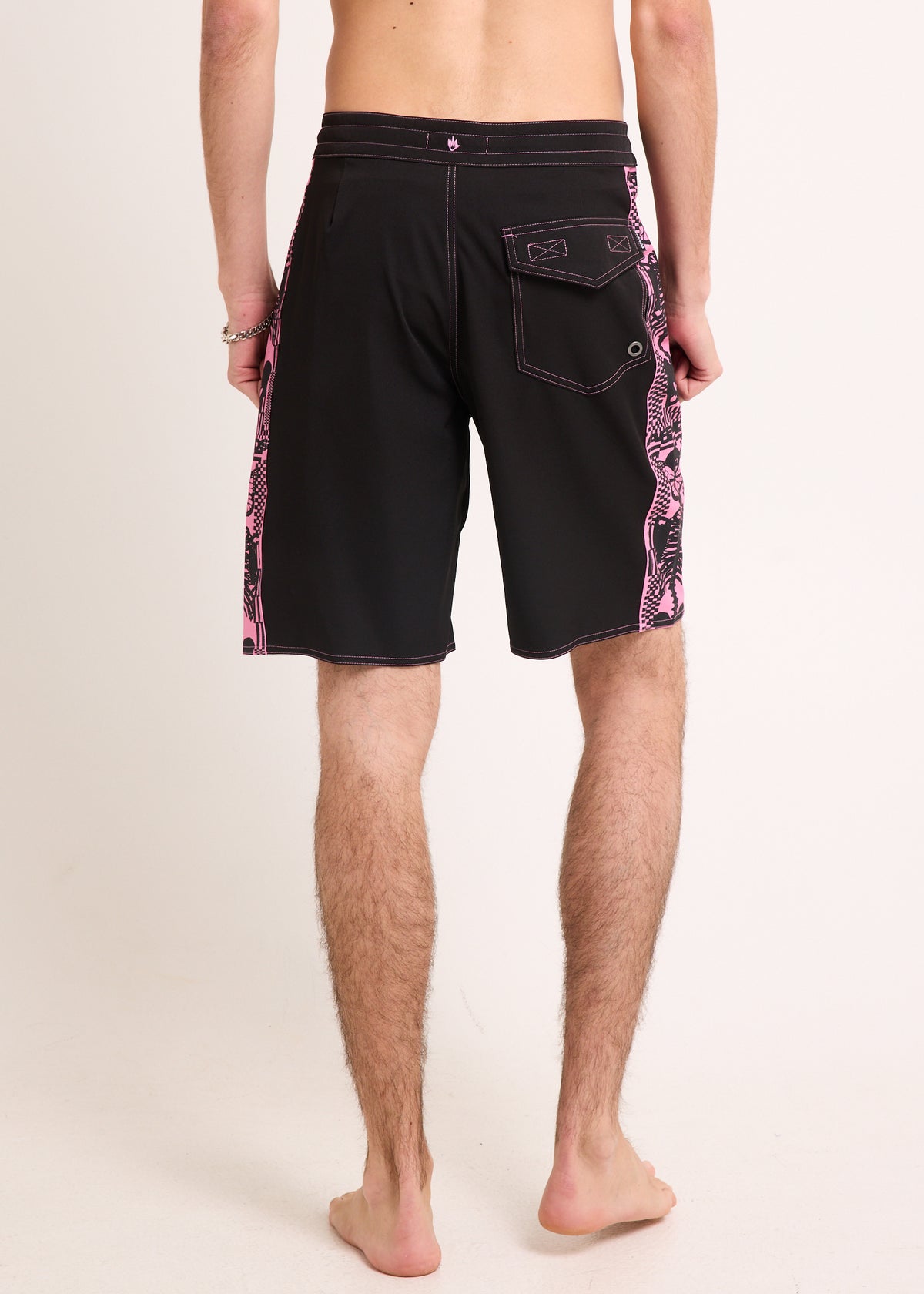 Boned Surf Related V2 Boardshorts 20 in BLACK