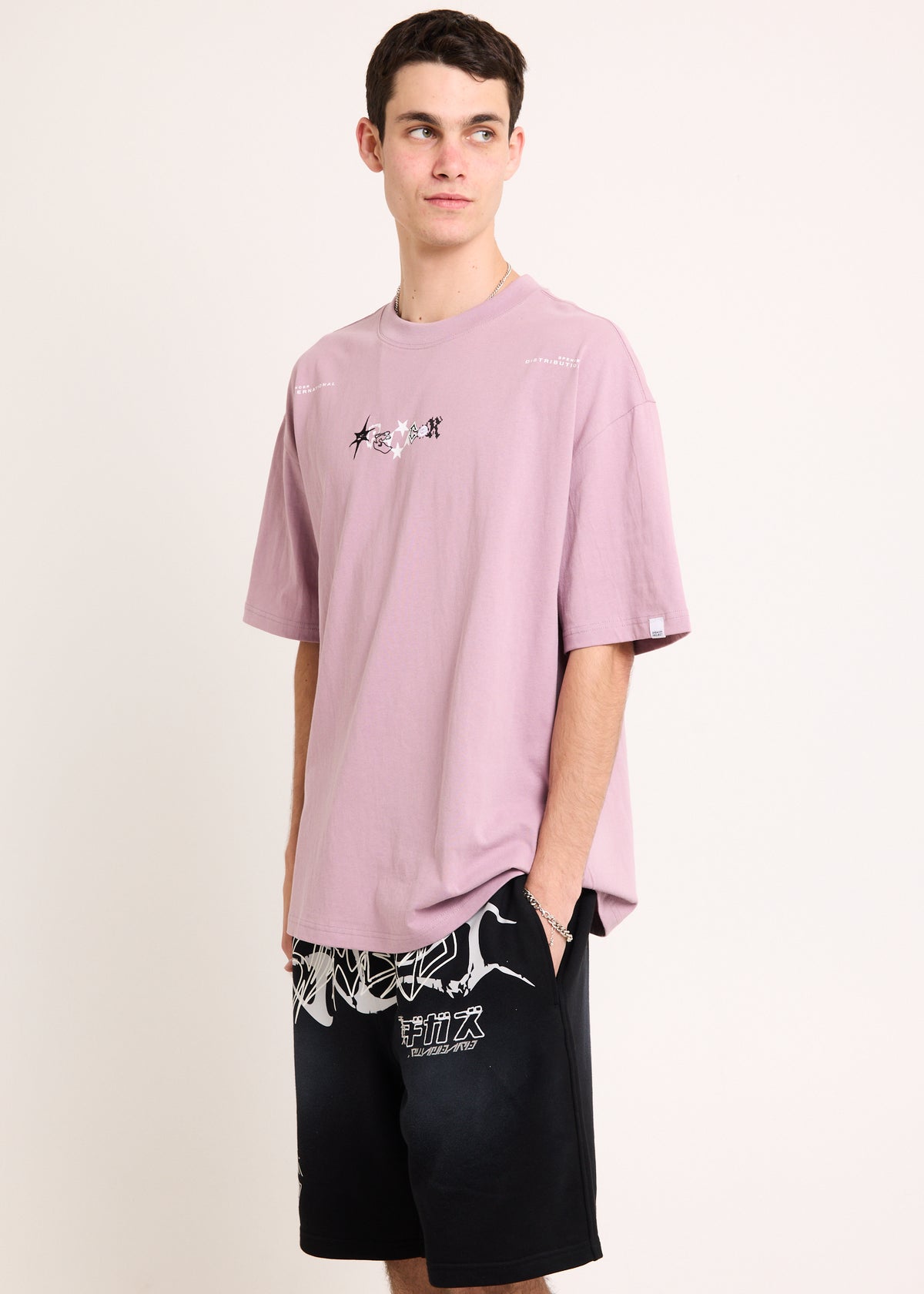 Logo Distribution T-Shirt PURPLE