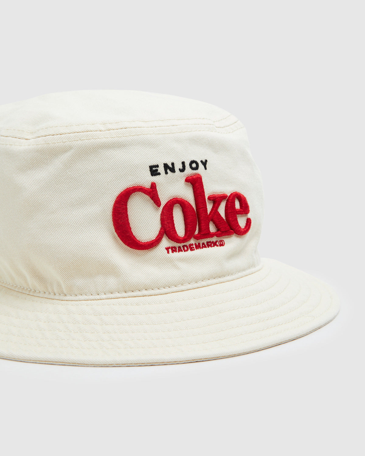Pigment Coke Bucket Hat Ivory WHITE