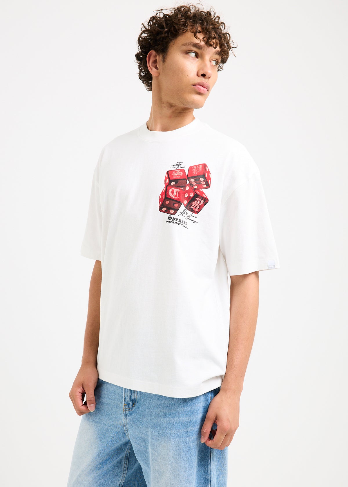 Rolling The Dice T-Shirt WHITE