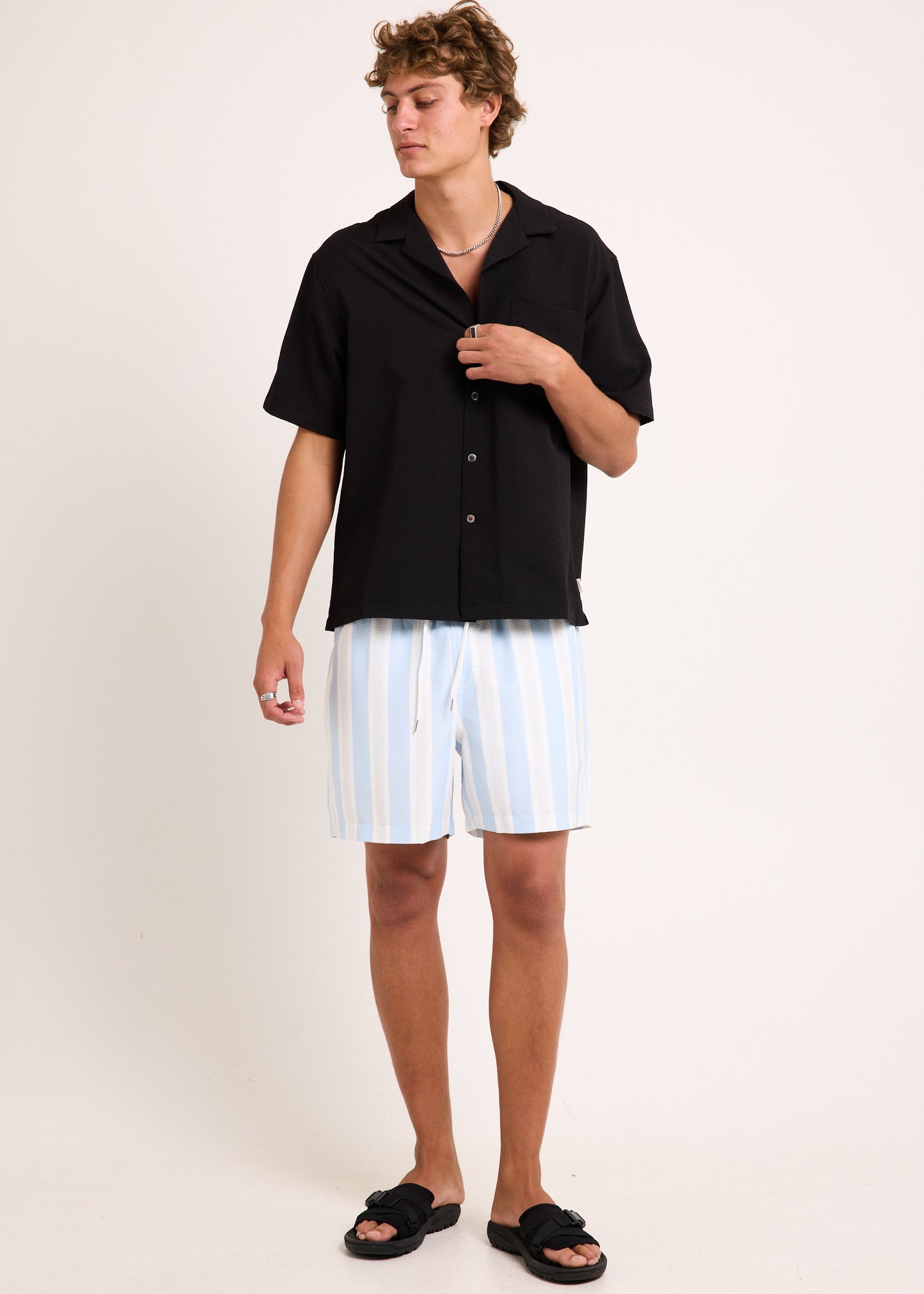 Seaton Print Active Shorts