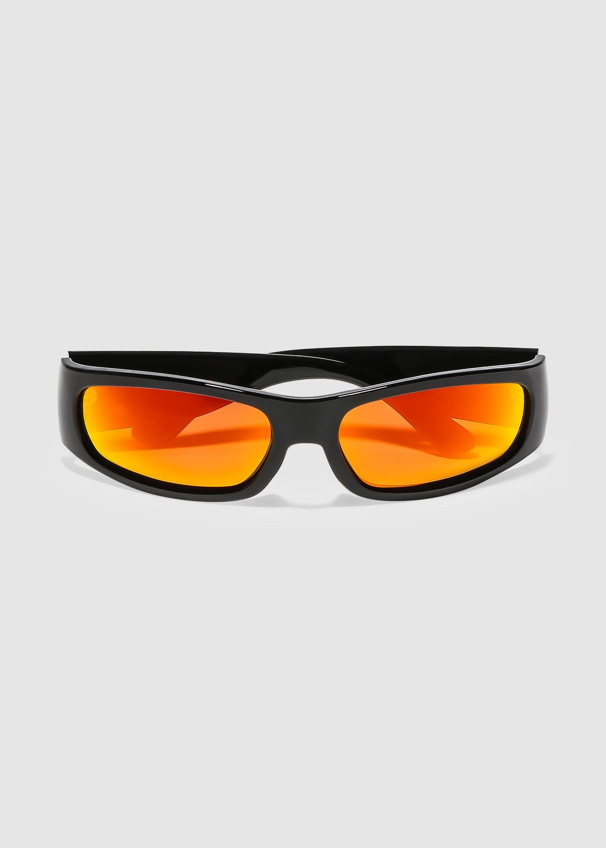 Parasite Sunglasses BLACK / ORANGE REFLECTIVE POLARISED
