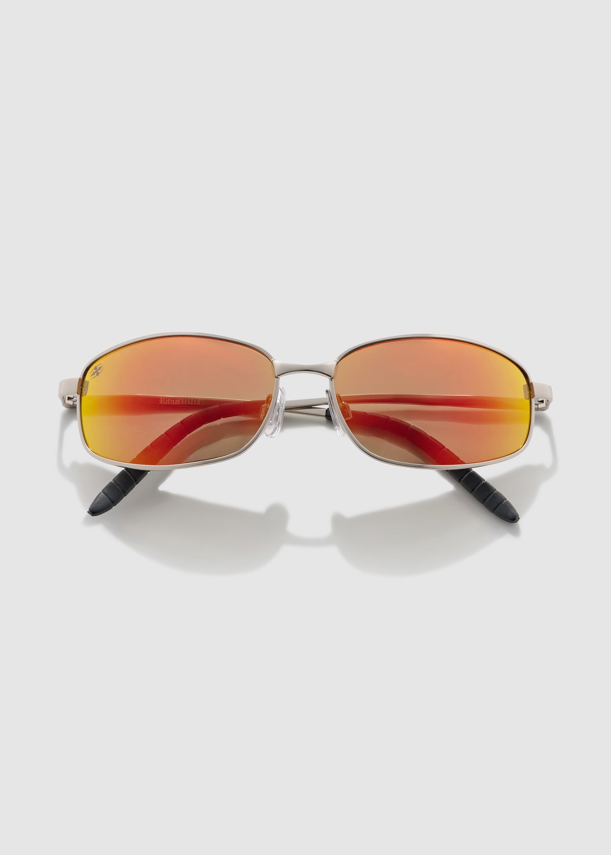 Californication Sunglasses MATTE SILVER / ORANGE REFLECTIVE