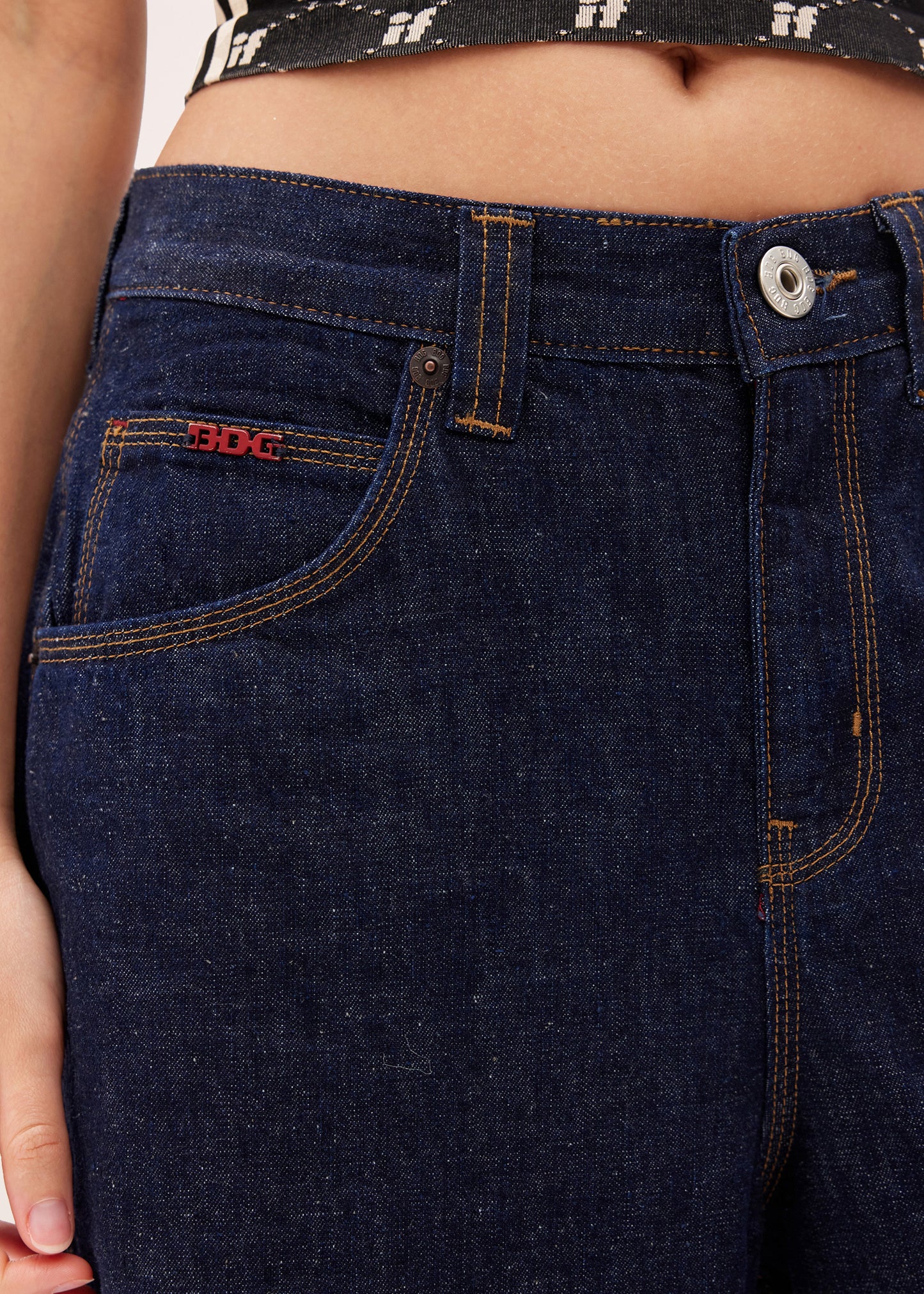 BDG Astrid Longline Denim Jorts