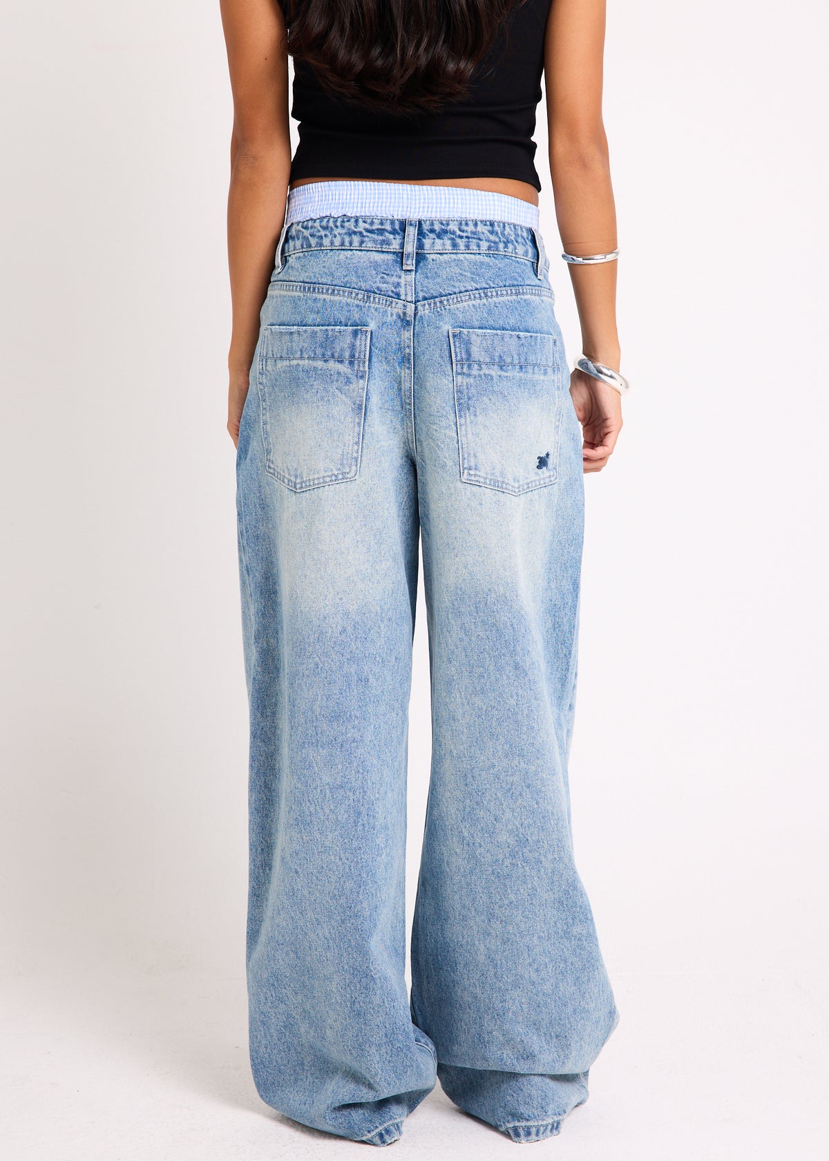 Boxer Jumbo Denim Jeans STONE WASHED