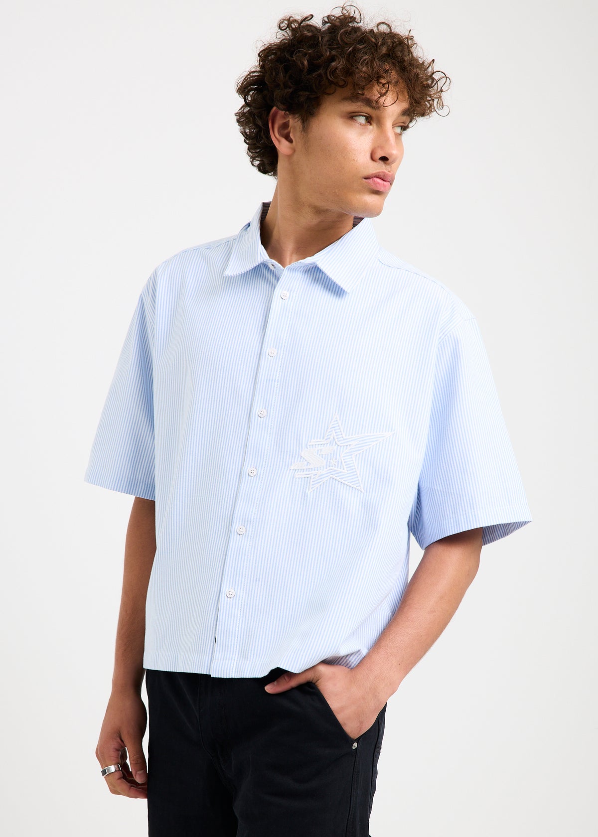 Trademark Short Sleeve Shirt BLUE
