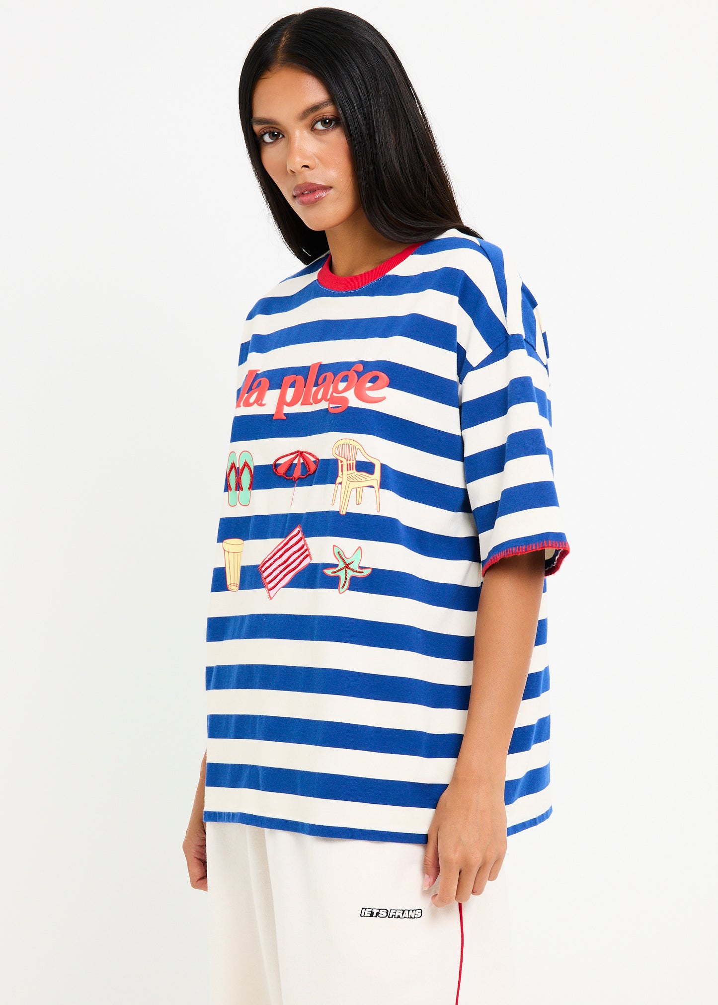 La Plage Stripe Short Sleeve T-Shirt