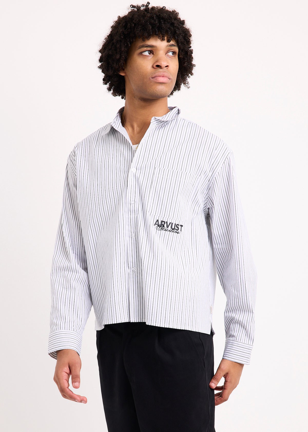 Institute Long Sleeve Shirt WHITE