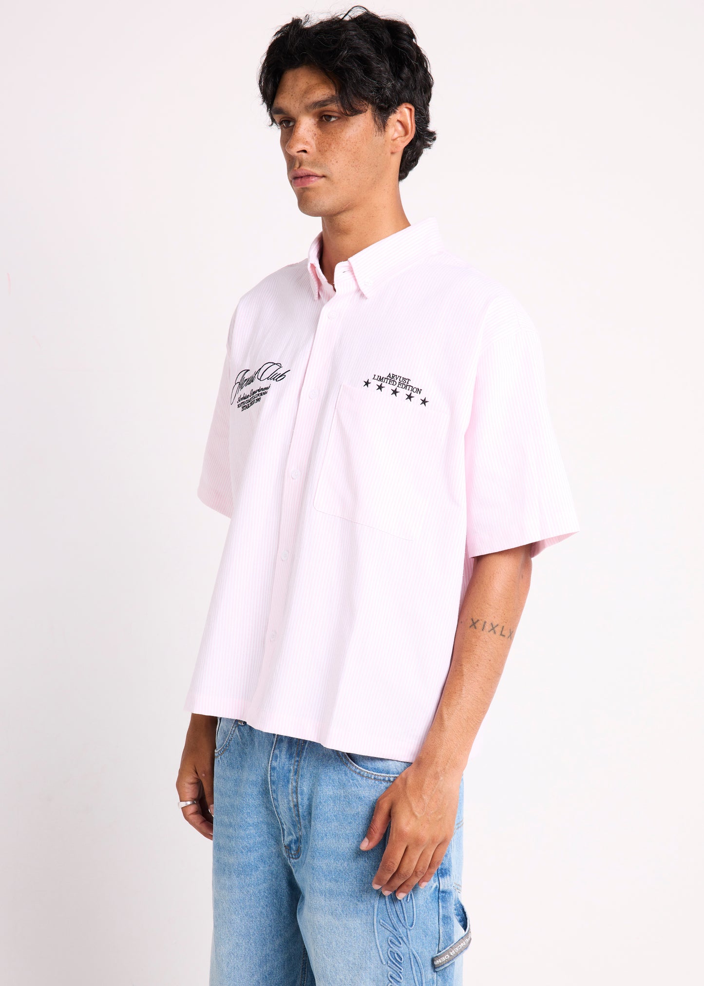 Archive Cropped Short Sleeve Shirt