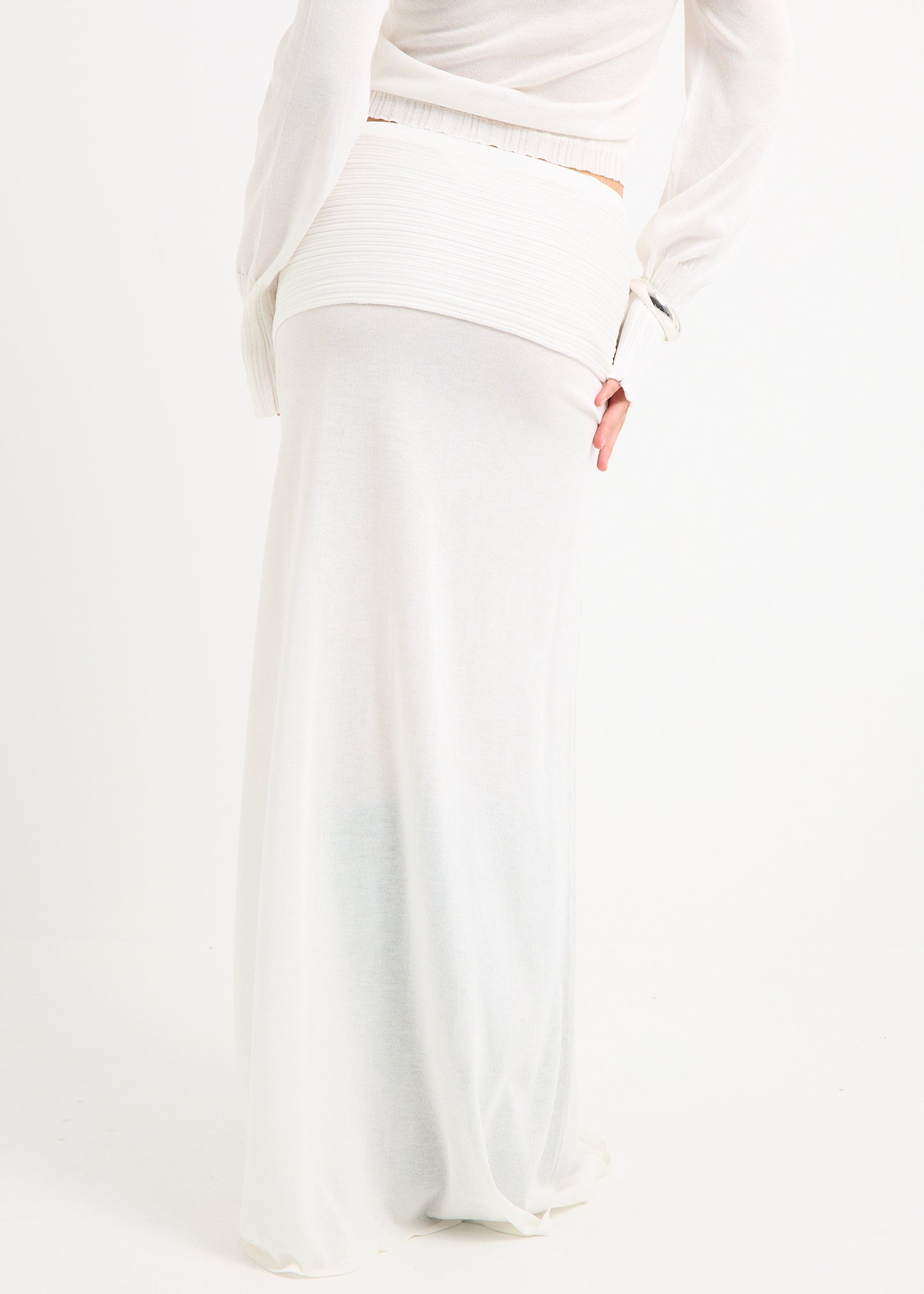 Palma Fold Waistband Skirt