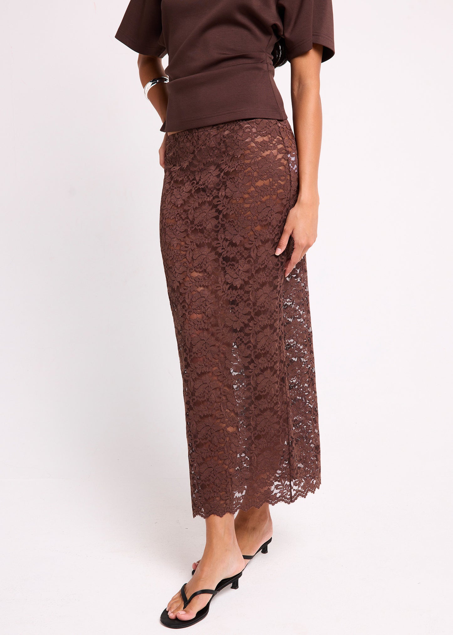 Natalie Lace Maxi Skirt