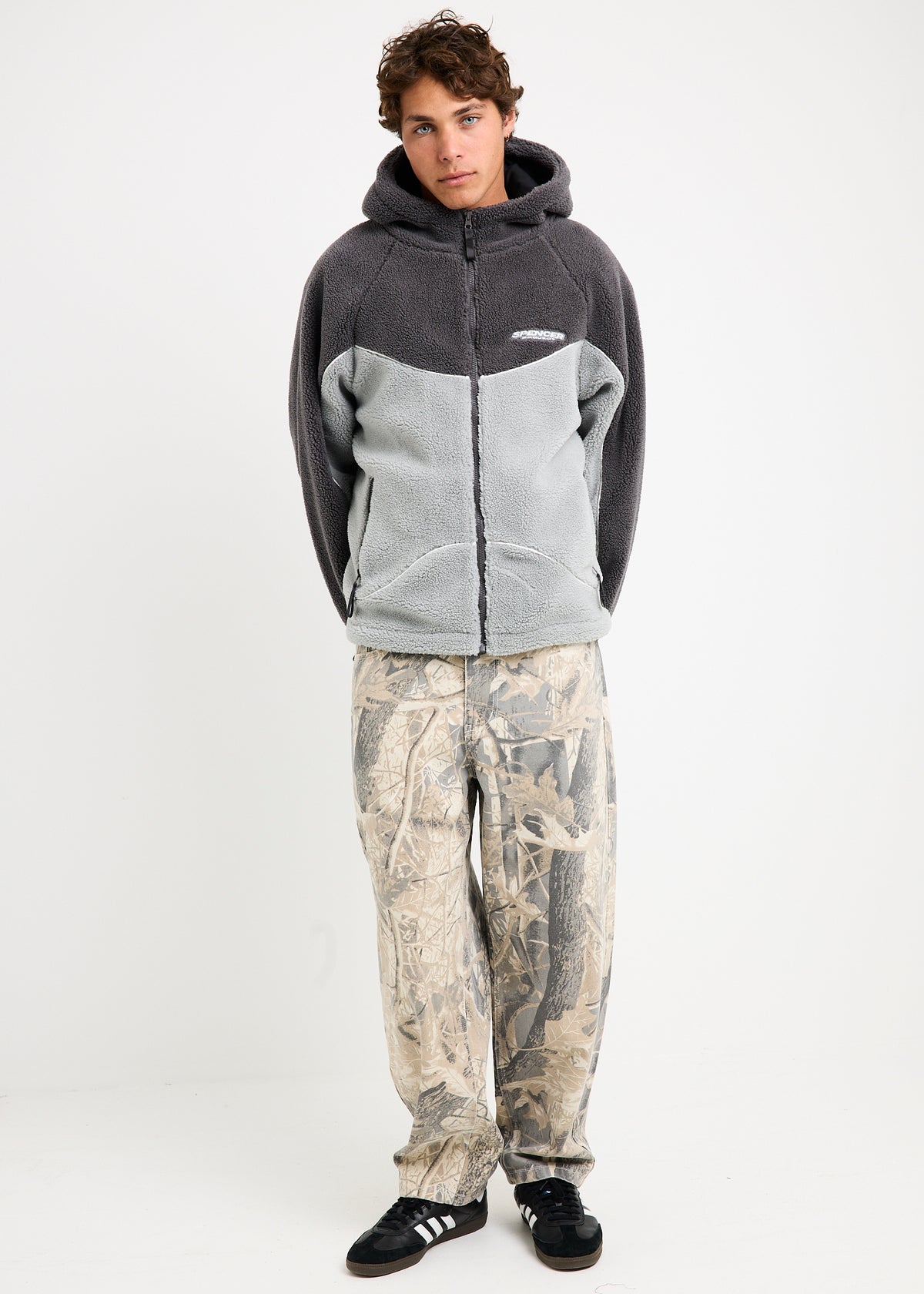Total Sherpa Jacket CHARCOAL