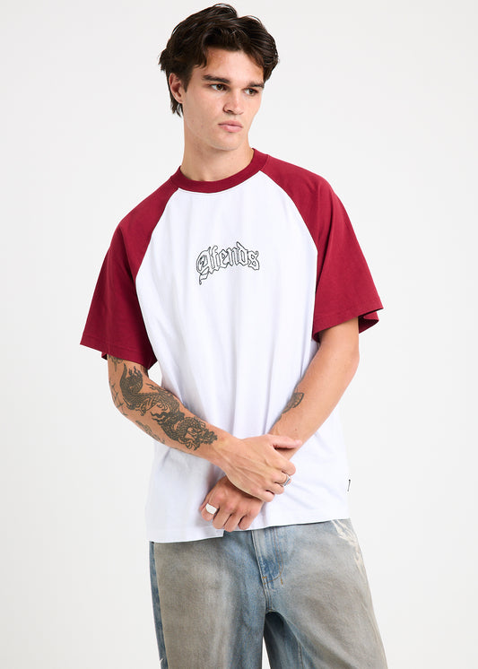 Home Raglan T-Shirt WHITE