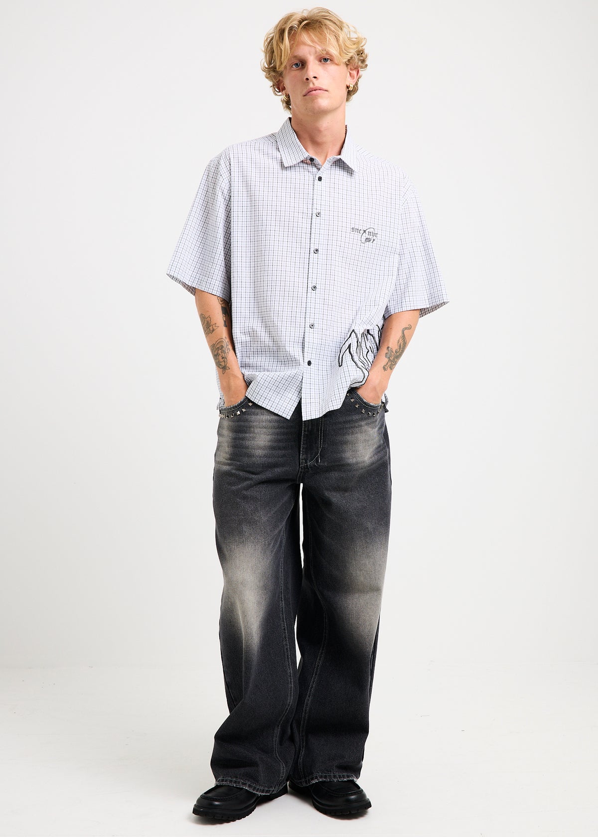 Kramer Short Sleeve Shirt WHITE