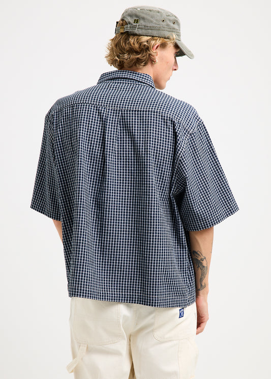 Litotes Short Sleeve Shirt NAVY