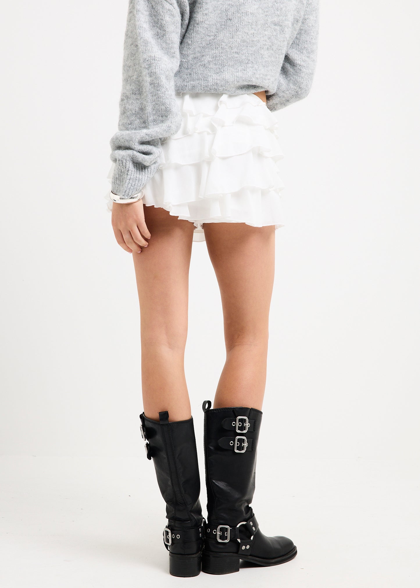 Breeze Ruffle Mini Skort