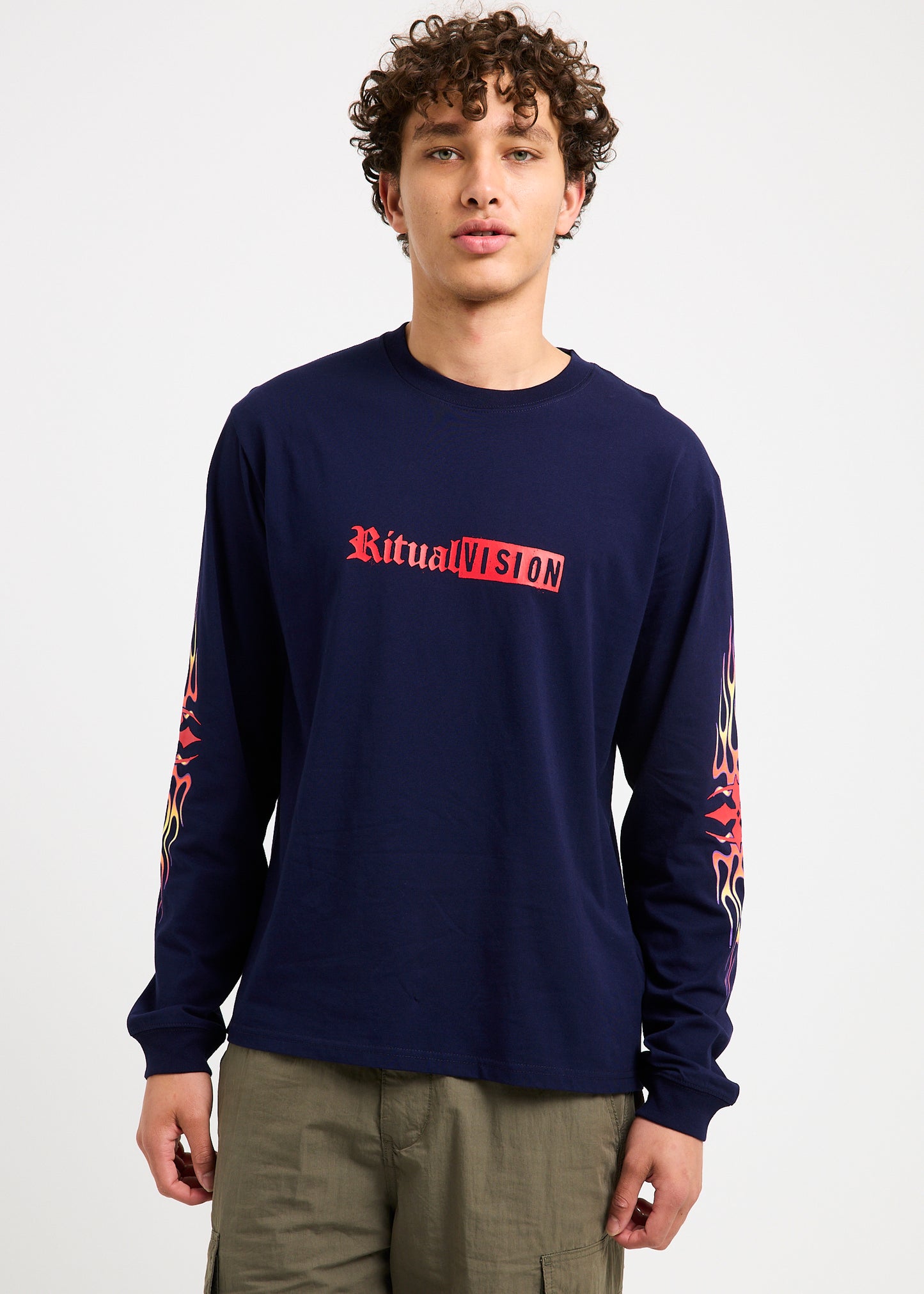 Flame Long Sleeve Tee