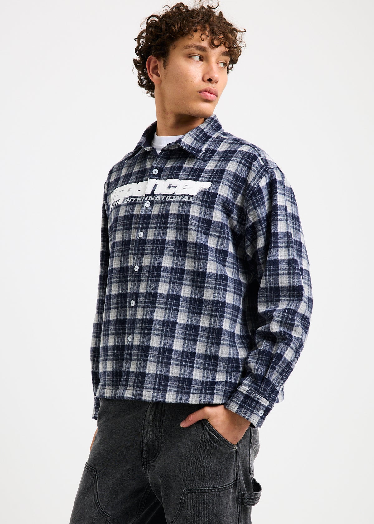 Tech Dub Long Sleeve Shirt NAVY