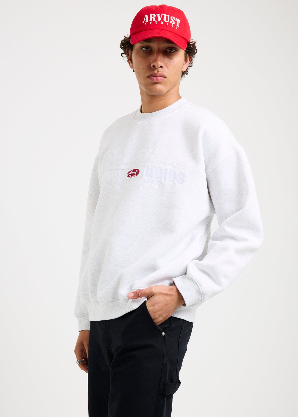 Jetty Crew Jumper FROST MARL