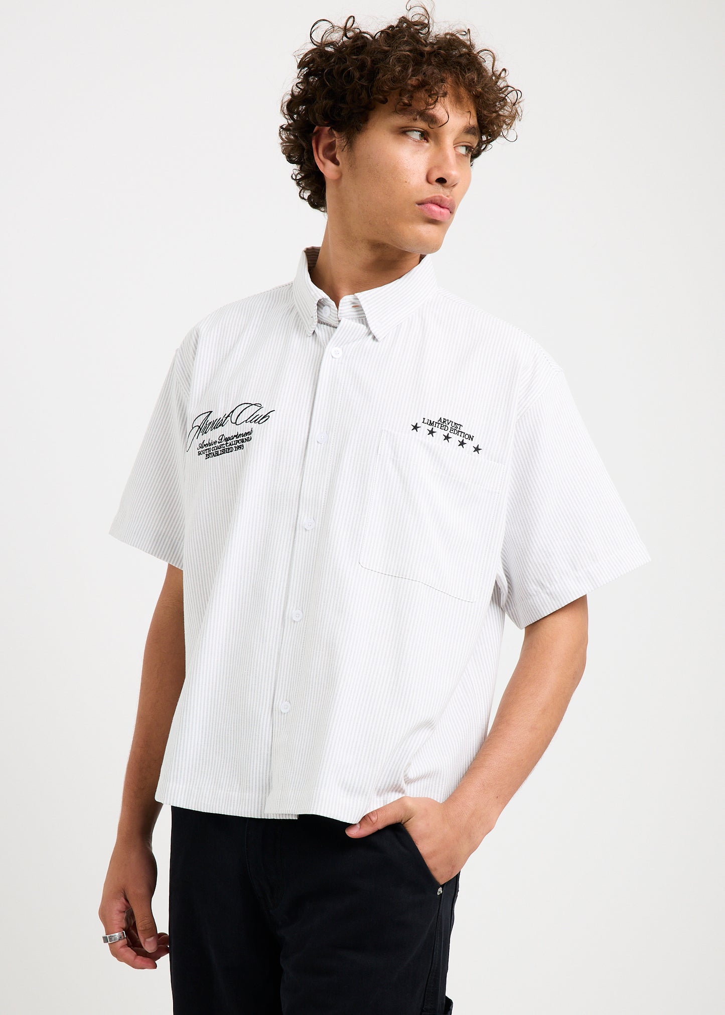 Archive Cropped Short Sleeve Shirt