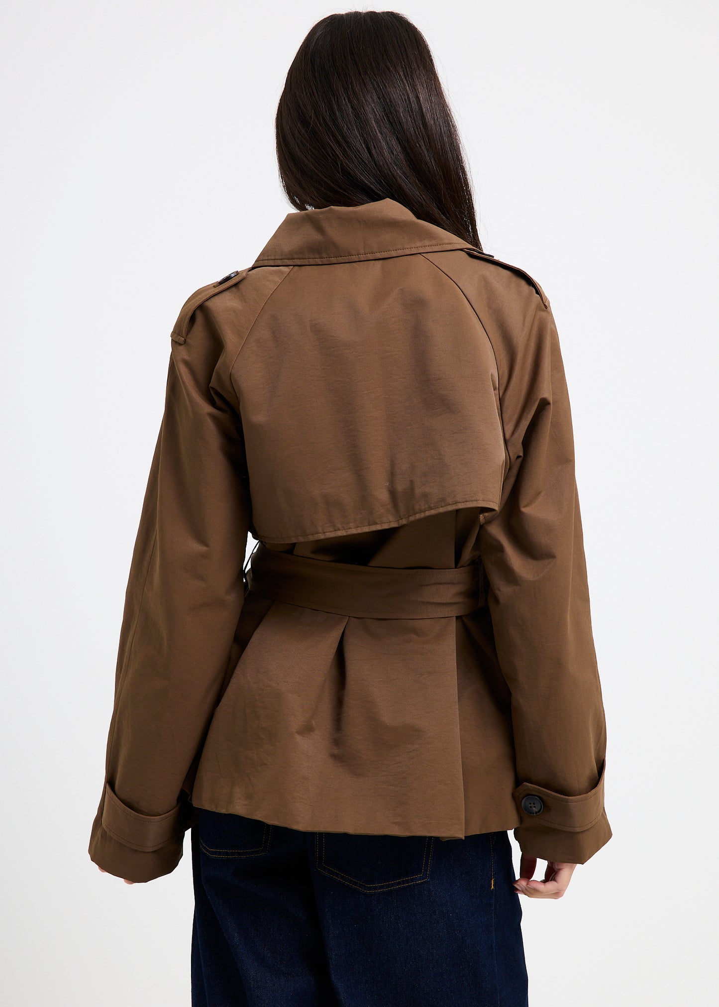 Tessa Cinched Trench Coat