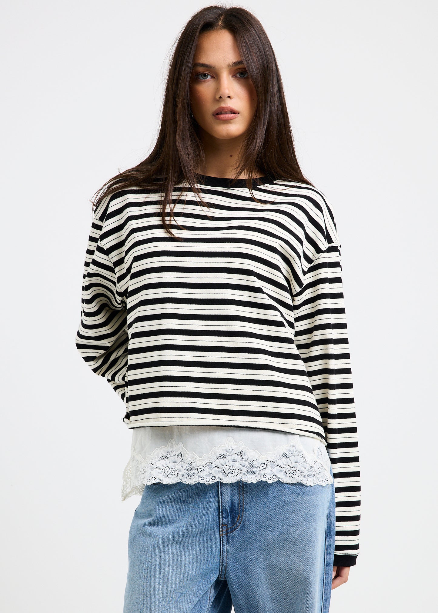 Long Sleeve Stripe Top