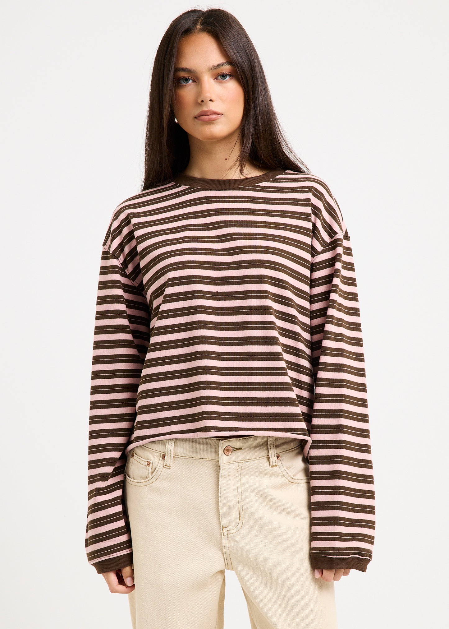 Long Sleeve Stripe Top