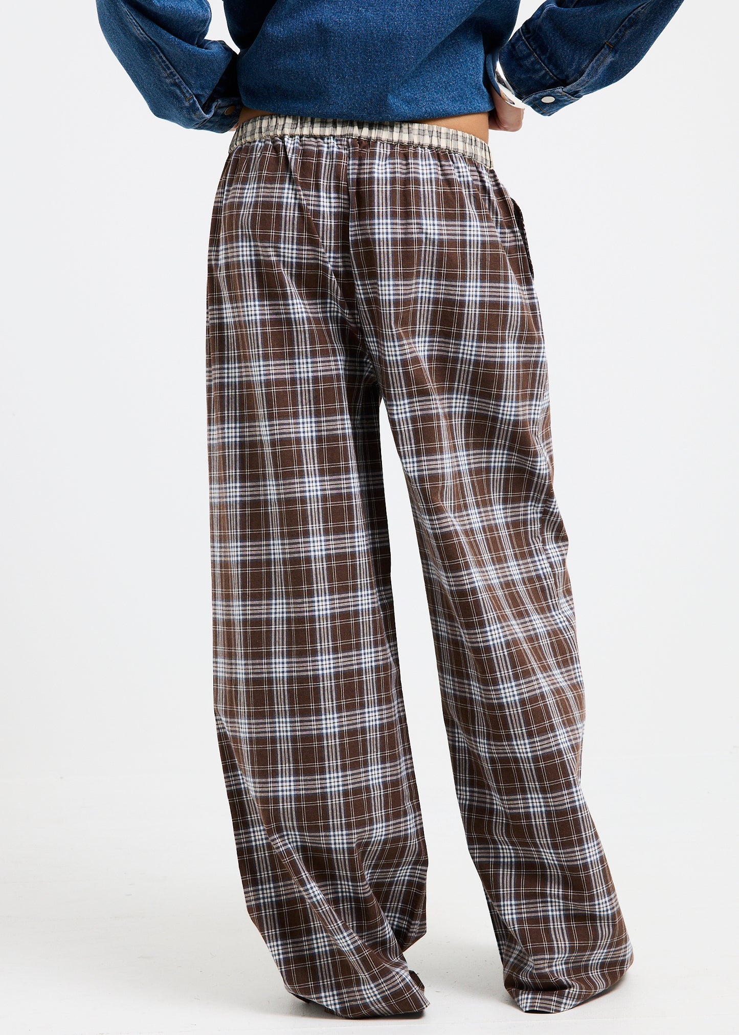 Edith Check Pants