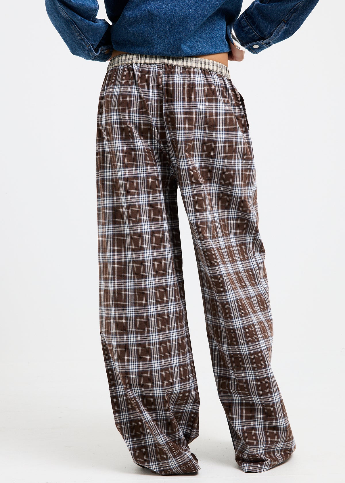 Edith Check Pants