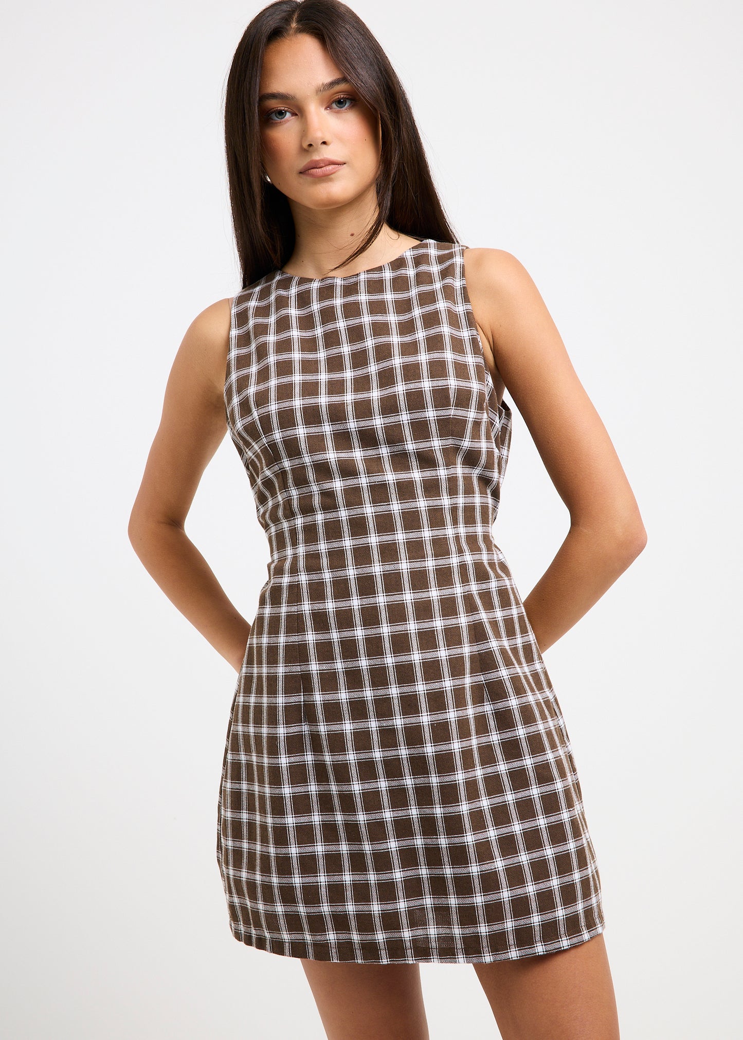 Gabs Plaid Romper