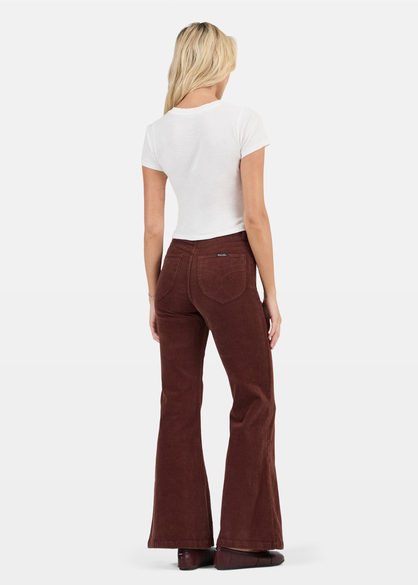 Eastcoast Flare Jeans Cognac Cord