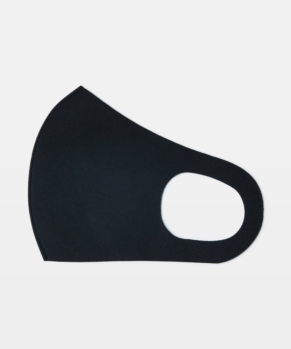 Fitted Face Mask Black